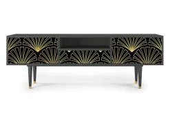 Mueble de TV - 170х59х41 cm - T6 - Bird of Juno, Antracite^ Móvel De Tv