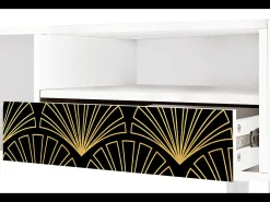 Mueble de TV - 115х59х48 cm - T3 - Bird of Juno, Branco^ Móvel De Tv