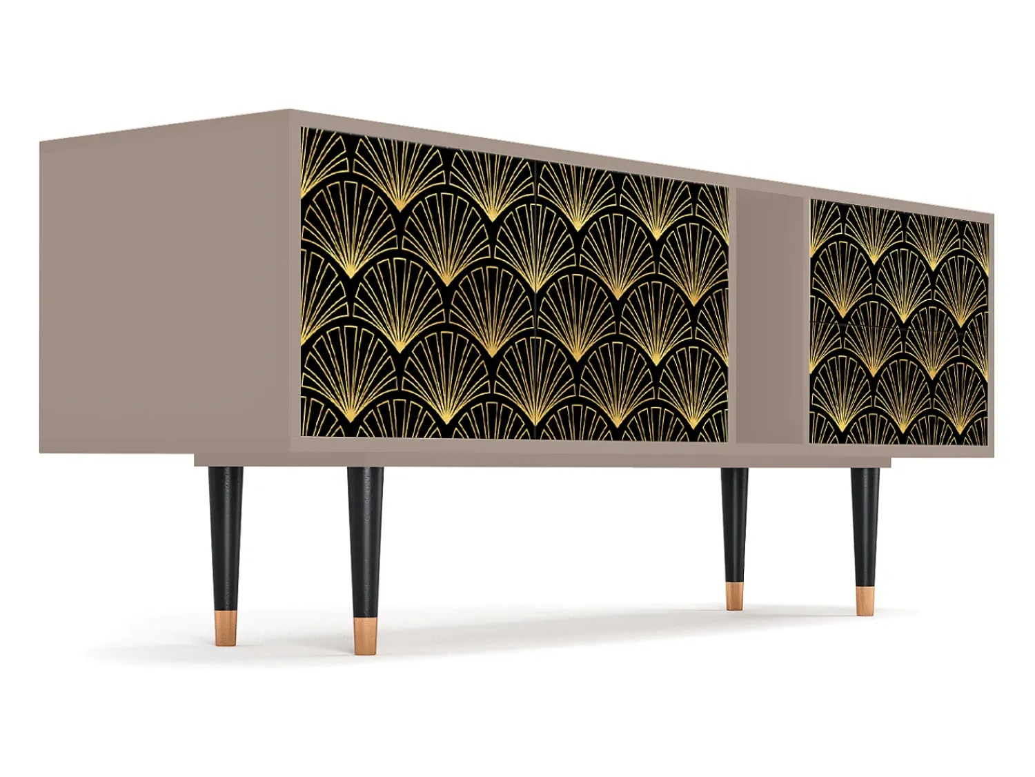 Móvel De Tv* Mueble de TV - 170х69х48 cm - T1 - Bird of Juno, Latte Bege