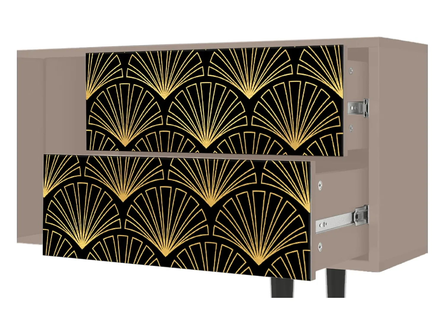 Móvel De Tv* Mueble de TV - 170х69х48 cm - T1 - Bird of Juno, Latte Bege