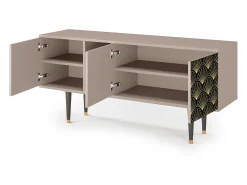 Móvel De Tv| Mueble de TV - 150х69х41 cm - T5 - Bird of Juno, Latte Bege