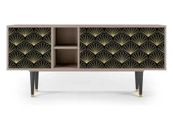 Móvel De Tv| Mueble de TV - 150х69х41 cm - T5 - Bird of Juno, Latte Bege