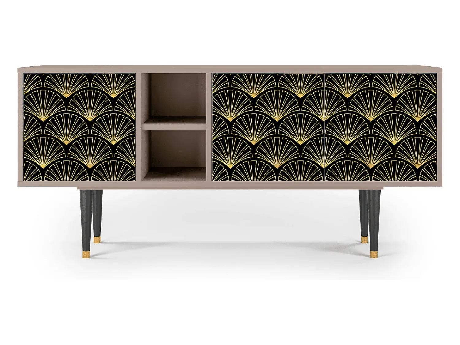 Móvel De Tv| Mueble de TV - 150х69х41 cm - T5 - Bird of Juno, Latte Bege