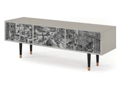 Mueble de TV - 170х59х48 cm - T4 - Bird Dropping, Areia^ Móvel De Tv