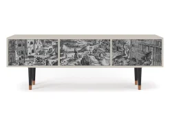 Mueble de TV - 170х59х48 cm - T4 - Bird Dropping, Areia^ Móvel De Tv