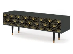 Móvel De Tv* Mueble de TV - 170х59х48 cm - T4 - Bird of Juno, Antracite Cinza antracite