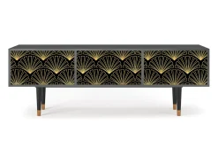 Móvel De Tv* Mueble de TV - 170х59х48 cm - T4 - Bird of Juno, Antracite Cinza antracite
