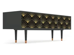 Móvel De Tv* Mueble de TV - 170х59х48 cm - T4 - Bird of Juno, Antracite Cinza antracite