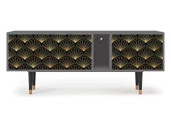Mueble de TV - 170х69х48 cm - T1 - Bird of Juno, Cinza^ Móvel De Tv