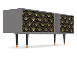 Mueble de TV - 170х69х48 cm - T1 - Bird of Juno, Cinza^ Móvel De Tv