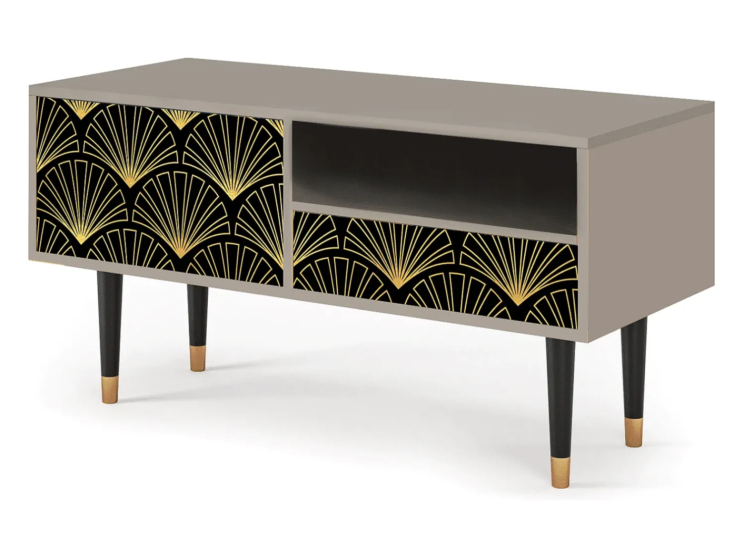Mueble de TV - 115х59х48 cm - T3 - Bird of Juno, Areia^ Móvel De Tv