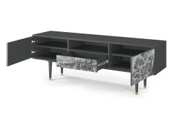Mueble de TV - 170х59х41 cm - T6 - Bird Dropping, Antracite^ Móvel De Tv