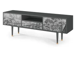 Mueble de TV - 170х59х41 cm - T6 - Bird Dropping, Antracite^ Móvel De Tv