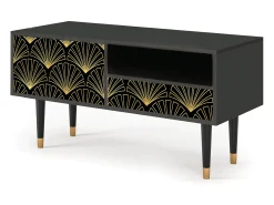 Móvel De Tv| Mueble de TV - 115х59х48 cm - T3 - Bird of Juno, Antracite Cinza antracite