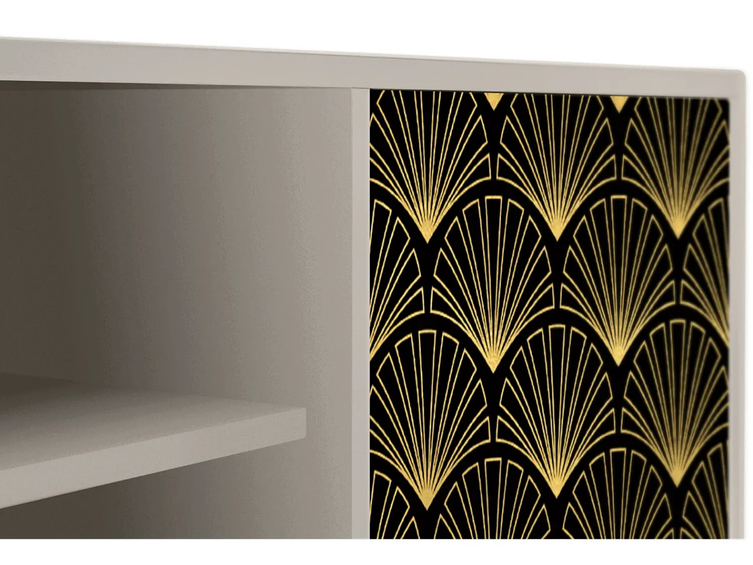 Móvel De Tv* Mueble de TV - 170х69х48 cm - T2 - Bird of Juno, Areia Bege