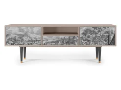 Mueble de TV - 170х59х41 cm - T6 - Bird Dropping, Latte^ Móvel De Tv
