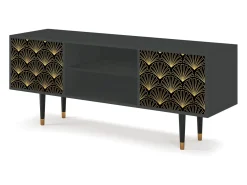 Móvel De Tv| Mueble de TV - 170х69х48 cm - T2 - Bird of Juno, Antracite Cinza antracite