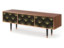 Mueble de TV - 170х59х48 cm - T4 - Bird of Juno, Nogueira^ Móvel De Tv