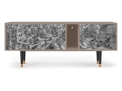 Mueble de TV - 170х69х48 cm - T1 - Bird Dropping, Latte^ Móvel De Tv