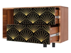 Móvel De Tv| Mueble de TV - 170х69х48 cm - T1 - Bird of Juno, Nogueira Castanho