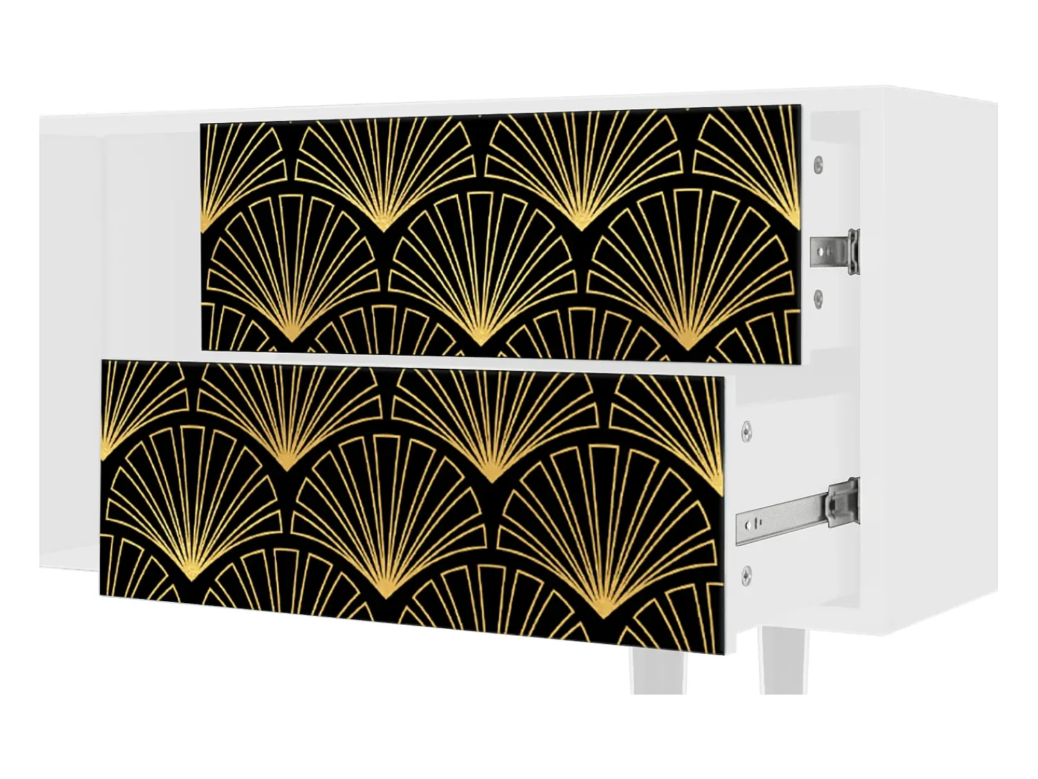 Móvel De Tv| Mueble de TV - 170х69х48 cm - T1 - Bird of Juno, Branco Bege