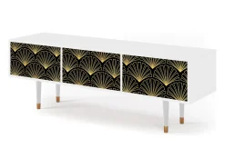 Mueble de TV - 170х59х48 cm - T4 - Bird of Juno, Branco^ Móvel De Tv