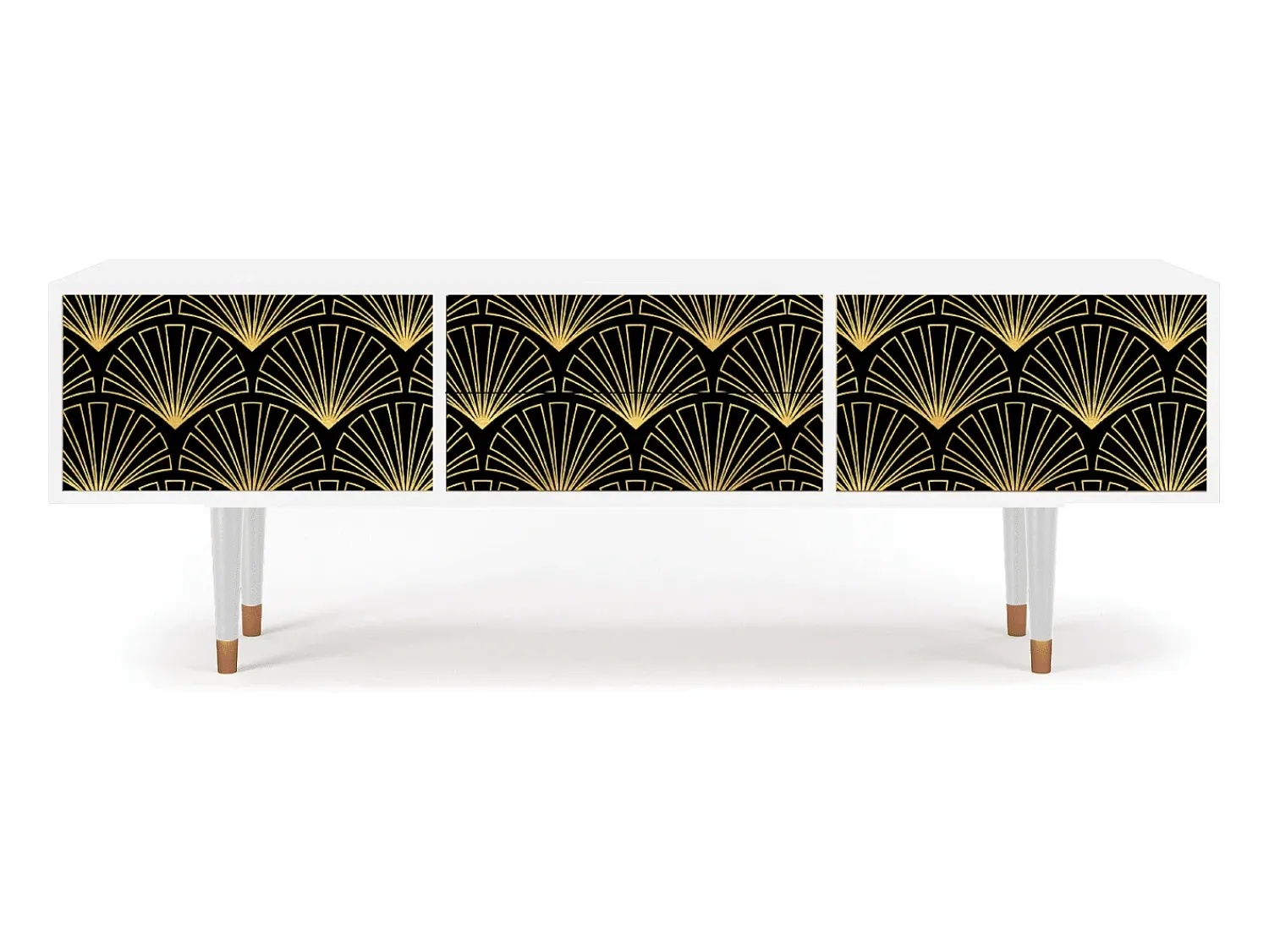 Mueble de TV - 170х59х48 cm - T4 - Bird of Juno, Branco^ Móvel De Tv
