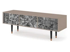 Mueble de TV - 170х59х48 cm - T4 - Bird Dropping, Latte^ Móvel De Tv