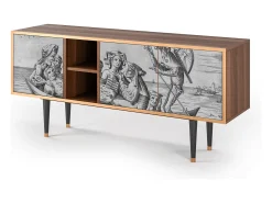 Mueble de TV - 150х69х41 cm - T5 - Blau Schuyte, Nogueira^ Móvel De Tv