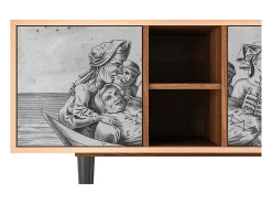 Mueble de TV - 150х69х41 cm - T5 - Blau Schuyte, Nogueira^ Móvel De Tv