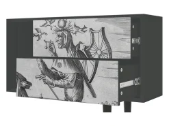 Móvel De Tv* Mueble de TV - 170х69х48 cm - T1 - Blau Schuyte, Antracite Cinza antracite