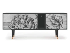 Móvel De Tv* Mueble de TV - 170х69х48 cm - T1 - Blau Schuyte, Antracite Cinza antracite