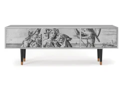 Móvel De Tv| Mueble de TV - 170х59х48 cm - T4 - Blau Schuyte, Cinza Cinzento