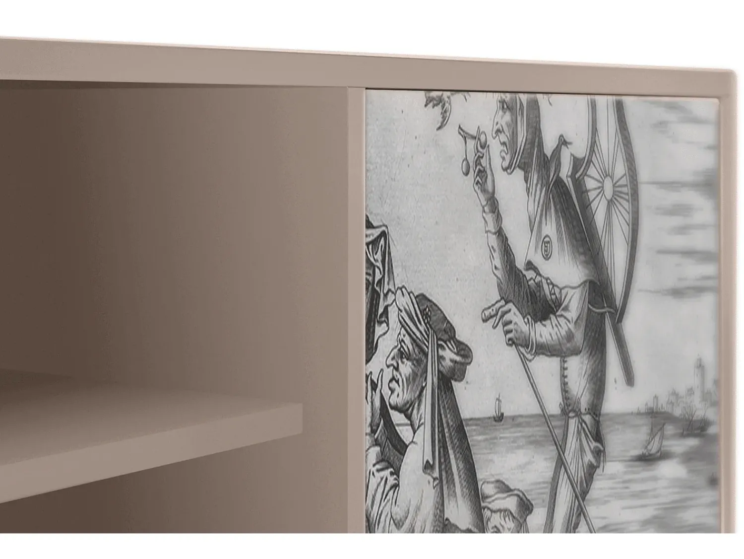 Móvel De Tv| Mueble de TV - 170х69х48 cm - T2 - Blau Schuyte, Latte Bege