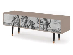 New Mueble de TV - 170х59х48 cm - T4 - Blau Schuyte, Latte Bege