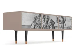 New Mueble de TV - 170х59х48 cm - T4 - Blau Schuyte, Latte Bege