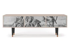 New Mueble de TV - 170х59х48 cm - T4 - Blau Schuyte, Latte Bege