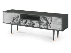 Móvel De Tv* Mueble de TV - 170х59х41 cm - T6 - Blau Schuyte, Antracite Cinza antracite