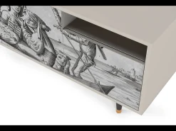 Mueble de TV - 125х56х41 cm - T7 - Blau Schuyte, Areia^ Móvel De Tv