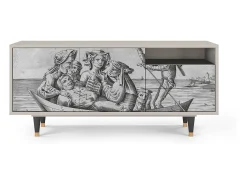 Mueble de TV - 125х56х41 cm - T7 - Blau Schuyte, Areia^ Móvel De Tv