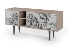 Móvel De Tv| Mueble de TV - 150х69х41 cm - T5 - Blau Schuyte, Latte Bege