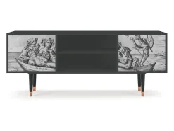 Móvel De Tv| Mueble de TV - 170х69х48 cm - T2 - Blau Schuyte, Antracite Cinza antracite