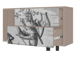 Móvel De Tv| Mueble de TV - 170х69х48 cm - T1 - Blau Schuyte, Latte Bege