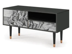 Mueble de TV - 115х59х48 cm - T3 - Blau Schuyte, Antracite^ Móvel De Tv