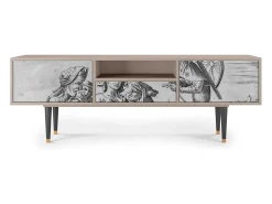 Móvel De Tv* Mueble de TV - 170х59х41 cm - T6 - Blau Schuyte, Latte Bege