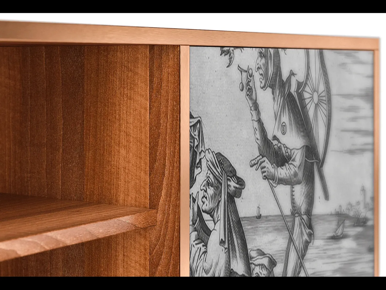 Mueble de TV - 170х69х48 cm - T2 - Blau Schuyte, Nogueira^ Móvel De Tv