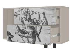 Móvel De Tv| Mueble de TV - 170х69х48 cm - T1 - Blau Schuyte, Areia Bege