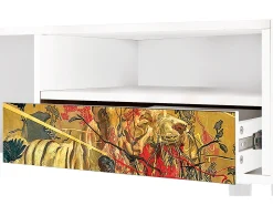 Mueble de TV - 115х59х48 cm - T3 - Blood by James Jean, Branco^ Móvel De Tv
