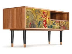Mueble de TV - 115х59х48 cm - T3 - Blood by James Jean, Nogueira^ Móvel De Tv