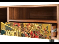 Mueble de TV - 115х59х48 cm - T3 - Blood by James Jean, Nogueira^ Móvel De Tv
